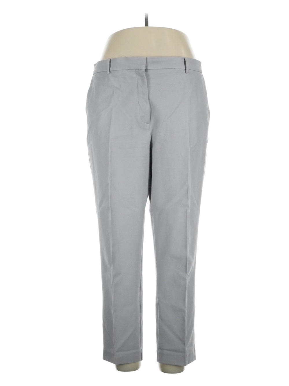 Ann Taylor Sz 16 Eva Dress Pants in Light Gray